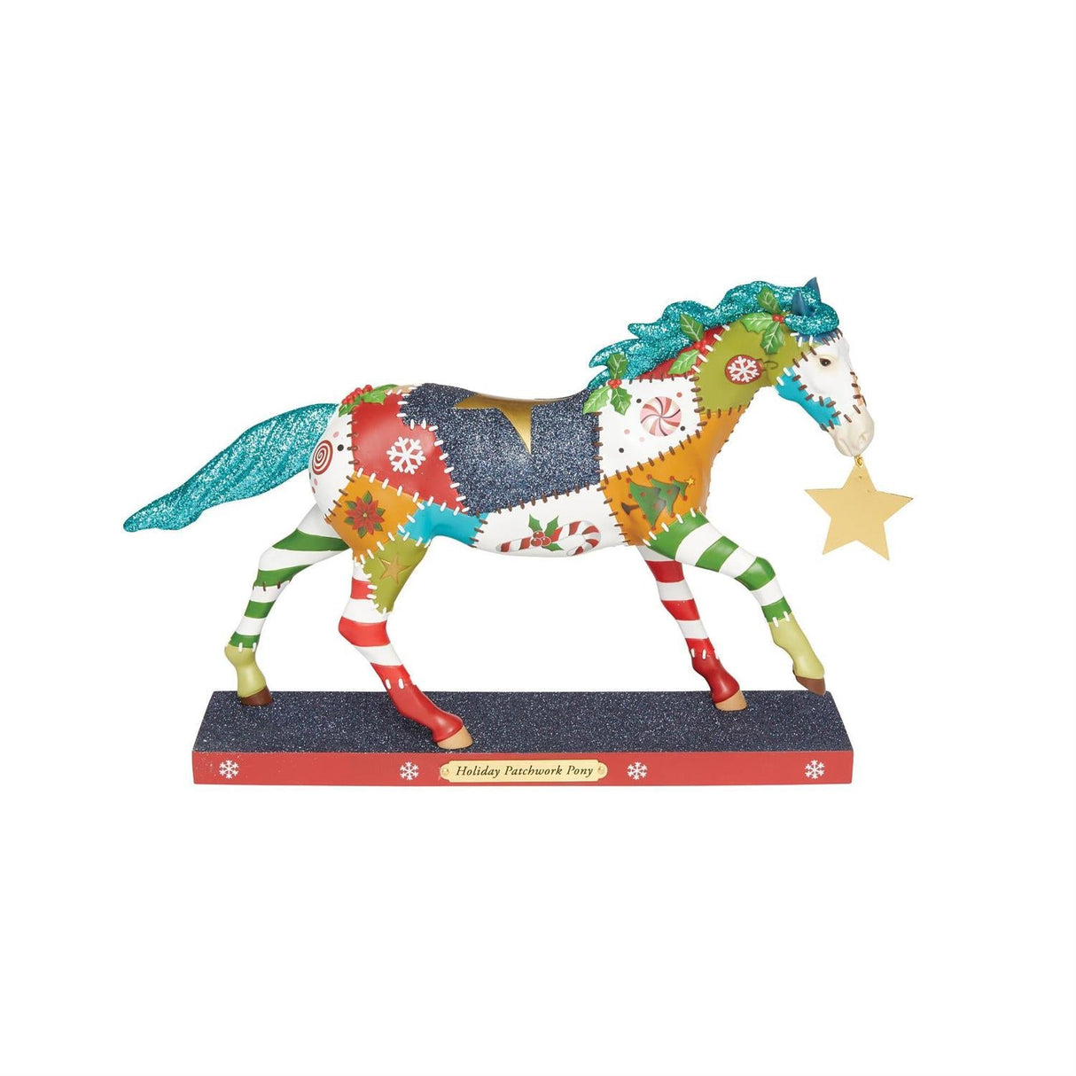 Holiday Patchwork Pony