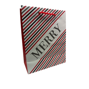 Medium Gift Bag With Tissue - Merry