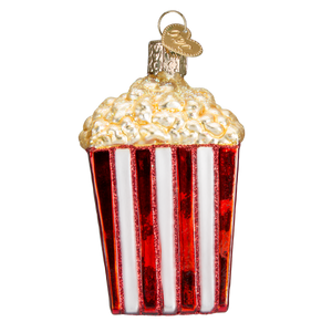 Popcorn Glass Ornament