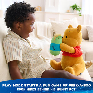 Peek-a-Boo Winnie the Pooh Animated Plush