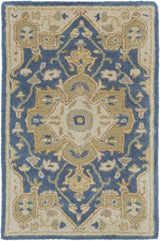 Broomfield 1145 Hand Tufted Blue Wool Rug
