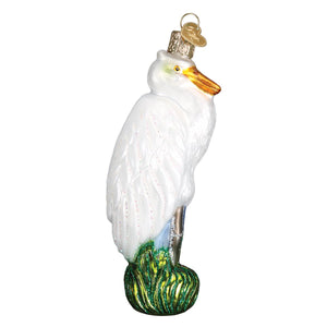 Old World Christmas Great Egret