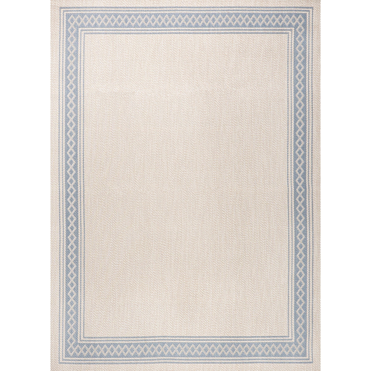 Lucia Classic Diamond Border Indoor/Outdoor Area Rug - Tuesday Morning - Area Rugs