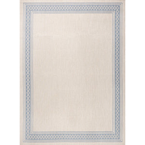 Lucia Classic Diamond Border Indoor/Outdoor Area Rug - Tuesday Morning - Area Rugs