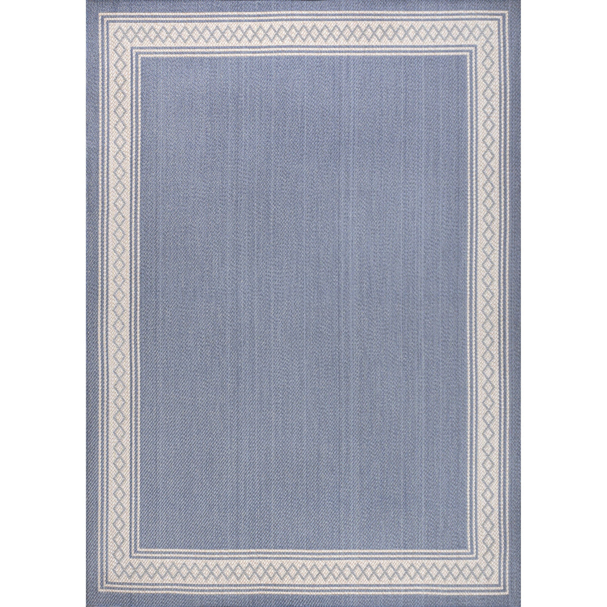 Lucia Classic Diamond Border Indoor/Outdoor Area Rug - Tuesday Morning - Area Rugs