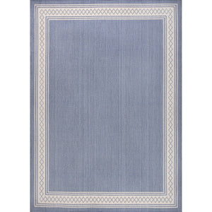 Lucia Classic Diamond Border Indoor/Outdoor Area Rug - Tuesday Morning - Area Rugs