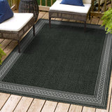 Lucia Classic Diamond Border Indoor/Outdoor Area Rug - Tuesday Morning - Area Rugs