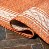 Lucia Classic Diamond Border Indoor/Outdoor Area Rug - Tuesday Morning - Area Rugs