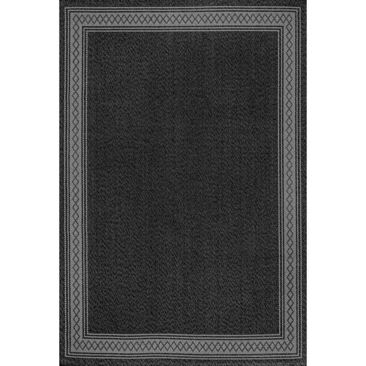 Lucia Classic Diamond Border Indoor/Outdoor Area Rug - Tuesday Morning - Area Rugs