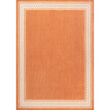 Lucia Classic Diamond Border Indoor/Outdoor Area Rug - Tuesday Morning - Area Rugs