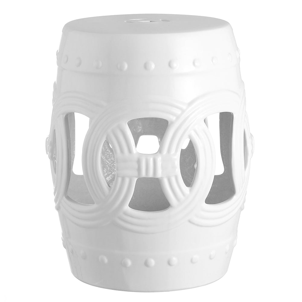 Lucky chinese ceramic drum garden stool heritage - Tuesday Morning - Outdoor Tables