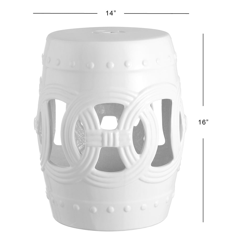 Lucky chinese ceramic drum garden stool heritage - Tuesday Morning - Outdoor Tables