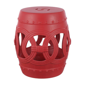 Lucky chinese ceramic drum garden stool - Tuesday Morning - Outdoor Tables