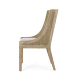 Luminescent Dining Chair with Gorgeous Backrest, Set of 2 - Dining Chairs