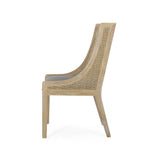 Luminescent Dining Chair with Gorgeous Backrest, Set of 2 - Dining Chairs