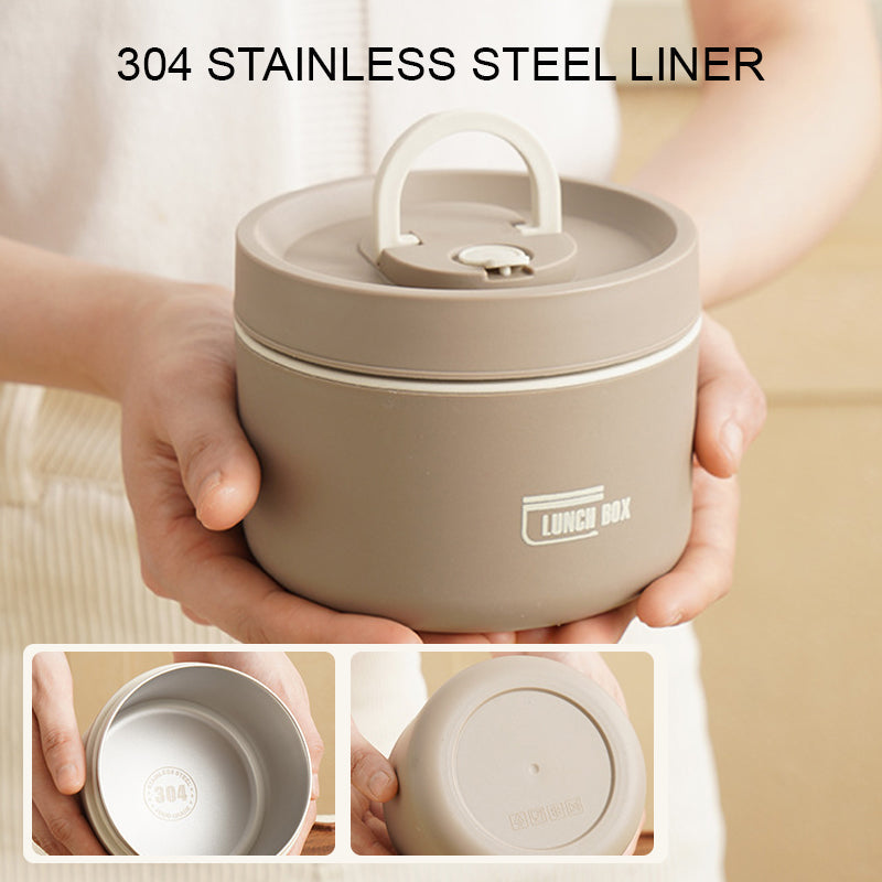 Insulated Stainless Steel Lunch Box Leakproof Thermal Food Container with Bag
