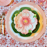 Clarion-White-Pink-Round-Faux-Leather-Placemat-Faux-Leather-Placemats