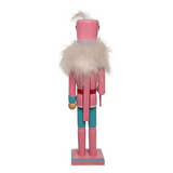 Pastel Soldier Nutcracker - 15 Inch - Pink