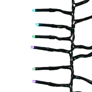 480-Light Fairy Twinkle LED Color Changing Connectable Cluster Garland