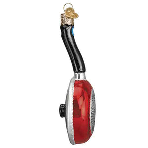 Glass Frying Pan Ornament