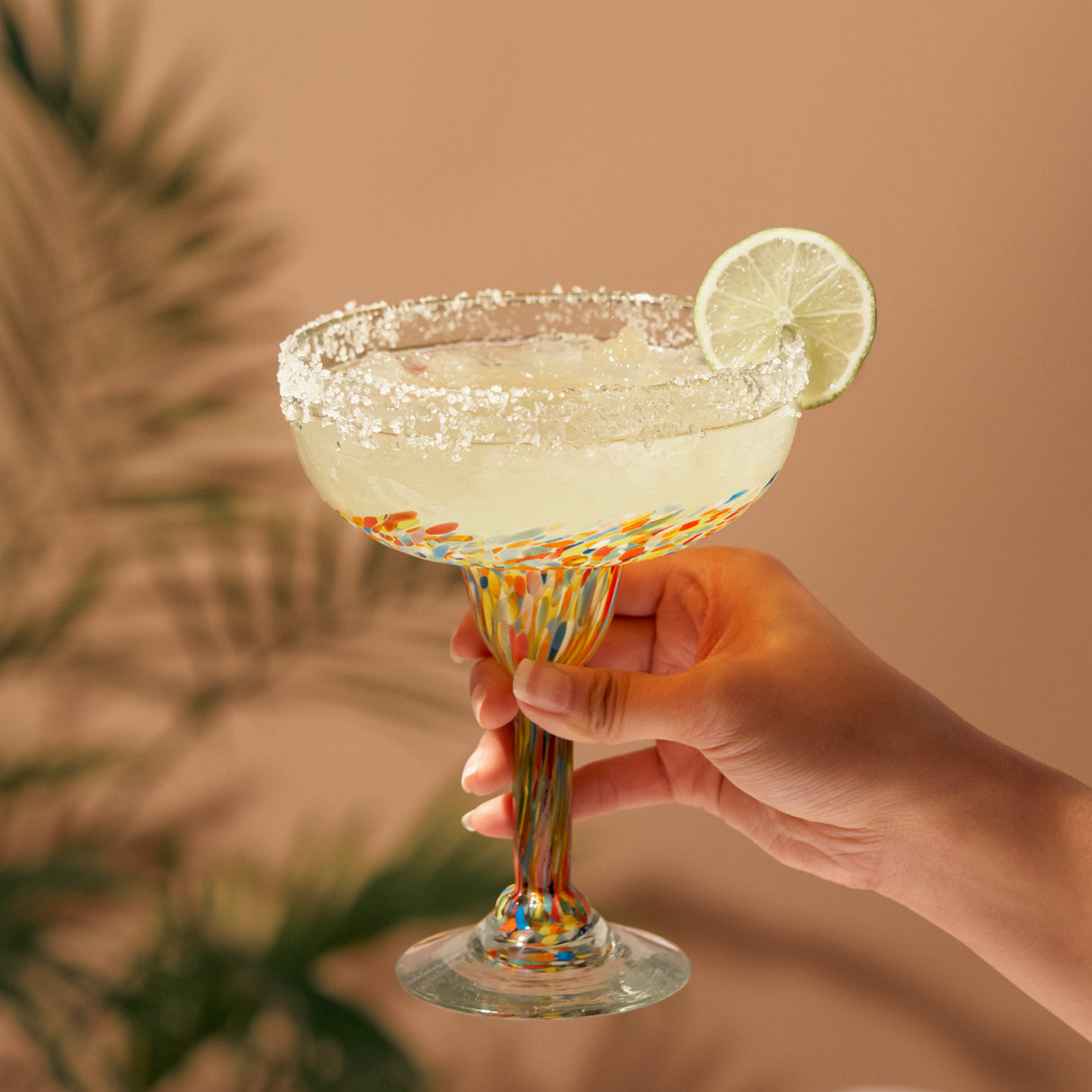 Artistico recycled margarita glass set by twine living®