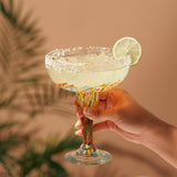 Artistico recycled margarita glass set by twine living®