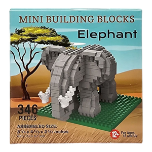 Mini Building Blocks - Elephant