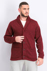 Levi's Men's Rand Shawl-Collar Cardigan Red Size Large