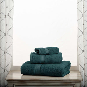 Madison Egyptian Cotton Plush Heavyweight 3 Piece Towel Set
