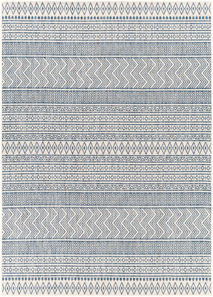 Madras Light Blue Green All Over Performance Area Rug