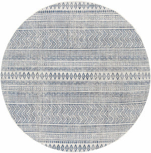 Madras Light Blue Green All Over Performance Area Rug