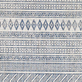 Madras Light Blue Green All Over Performance Area Rug