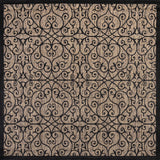 Madrid Vintage Filigree Textured Weave Indoor/Outdoor Square Area Rug - Tuesday Morning - Area Rugs