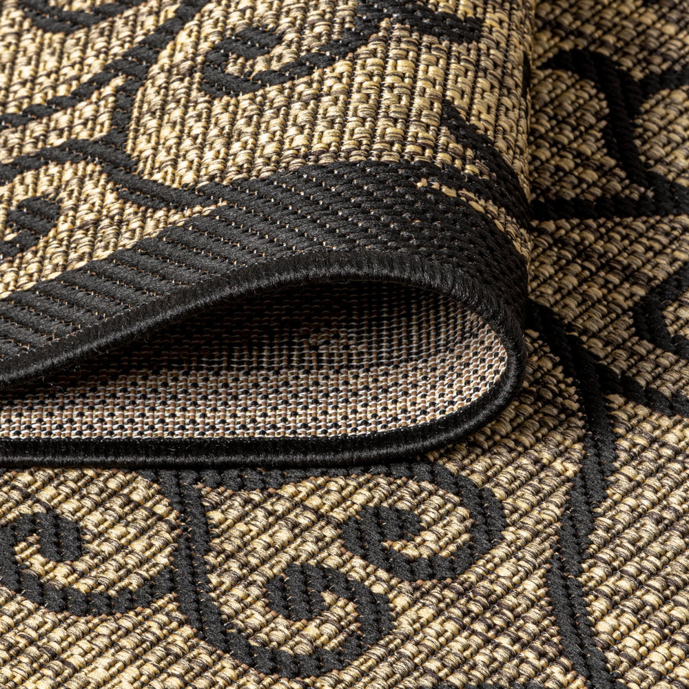 Madrid Vintage Filigree Weave Indoor/Outdoor Round Area Rug - Tuesday Morning - Area Rugs