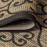 Madrid Vintage Filigree Weave Indoor/Outdoor Round Area Rug - Tuesday Morning - Area Rugs