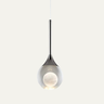 Minimalist Clear Glass Pendant Light Hanging Ceiling Fixture
