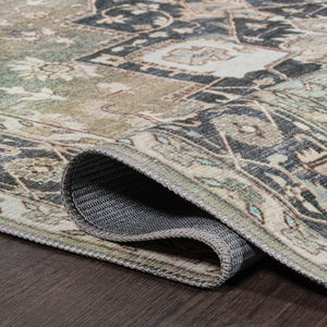Maris Ornate Medallion Machine - Washable Area Rug - Tuesday Morning - Area Rugs