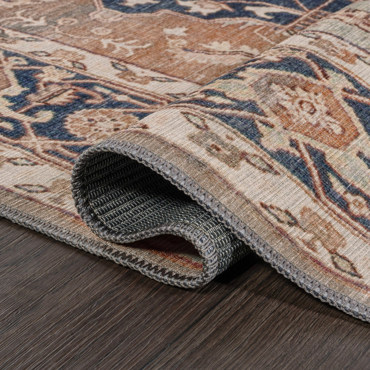 Maris Ornate Medallion Machine - Washable Area Rug - Tuesday Morning - Area Rugs