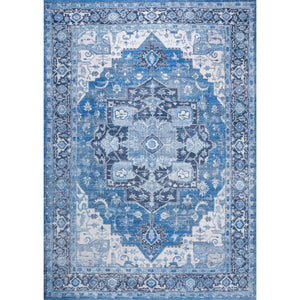 Maris Ornate Medallion Machine - Washable Area Rug - Tuesday Morning - Area Rugs