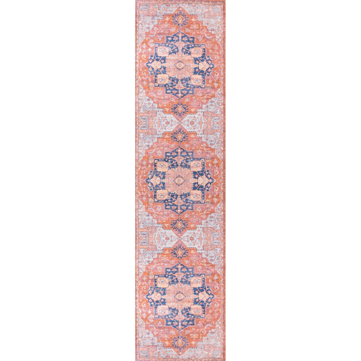 Maris Ornate Medallion Machine - Washable Runner Rug - Tuesday Morning - Runner Rugs