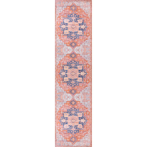 Maris Ornate Medallion Machine - Washable Runner Rug - Tuesday Morning - Runner Rugs