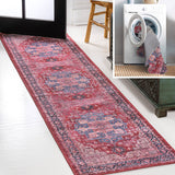 Maris Ornate Medallion Machine - Washable Runner Rug - Tuesday Morning - Runner Rugs