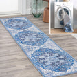 Maris-Ornate-Medallion-Machine-Washable-Runner-Rug-Runner-Rugs