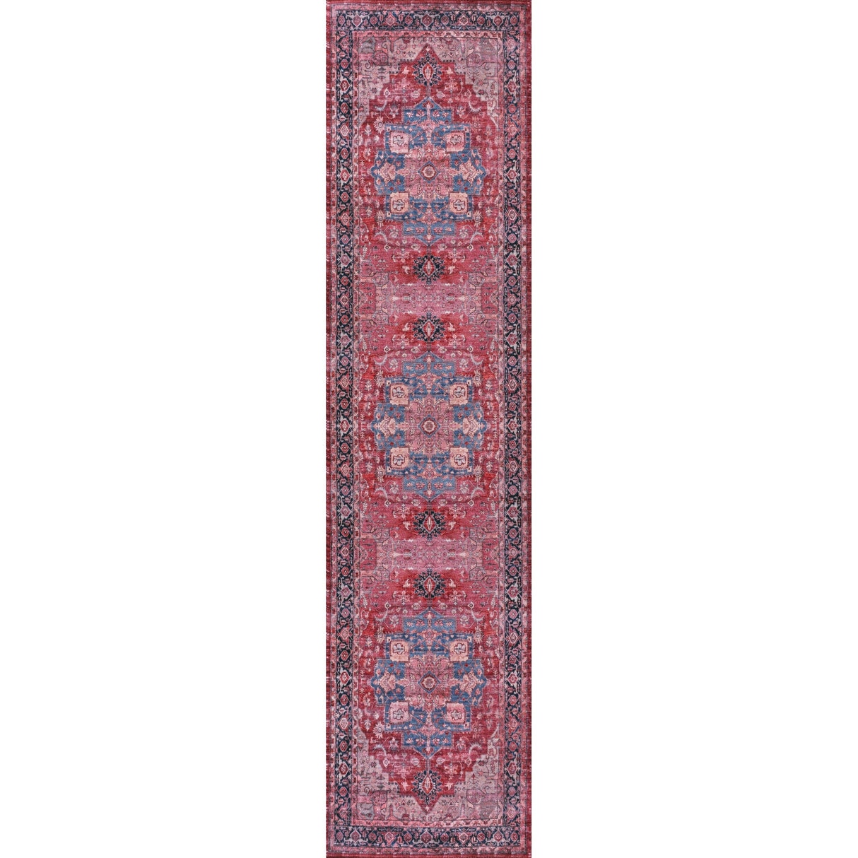 Maris Ornate Medallion Machine - Washable Runner Rug - Tuesday Morning - Runner Rugs