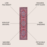 Maris Ornate Medallion Machine - Washable Runner Rug - Tuesday Morning - Runner Rugs