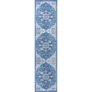 Maris Ornate Medallion Machine - Washable Runner Rug - Tuesday Morning - Runner Rugs