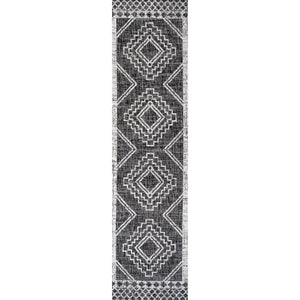 Marokko Diamond Tribal Medallion Indoor/Outdoor Runner Rug - Tuesday Morning - Runner Rugs
