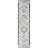 Marokko Diamond Tribal Medallion Indoor/Outdoor Runner Rug - Tuesday Morning - Runner Rugs