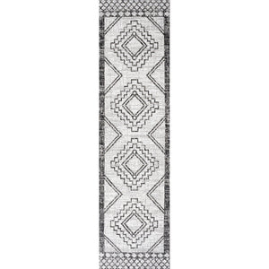 Marokko Diamond Tribal Medallion Indoor/Outdoor Runner Rug - Tuesday Morning - Runner Rugs