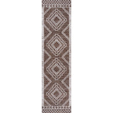 Marokko Diamond Tribal Medallion Indoor/Outdoor Runner Rug - Tuesday Morning - Runner Rugs